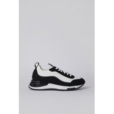 Knit pattern sneakers(black&white) DG4DA22501BWX