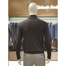 킨록 F／W 캐시미어 혼방 터틀넥 폴라 니트 블랙 (JEY08)_추가이미지