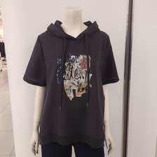 [24 여름] 메쉬 후드 티셔츠 V3E2TS23_추가이미지