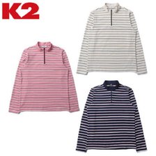 K2 케이투 여성 BOOST 가을 선염 짚업 티셔츠 KWU21286
