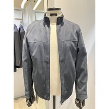 바쏘&바쏘옴므]2024 F/W 비건 스웨이드 트러거 점퍼 AGN