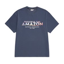 [내셔널지오그래픽] 남녀공용 반팔 티셔츠 RAIN FOREST 아트웍 티셔츠(N222UTS092)