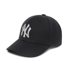 [MLB]뉴욕양키스 메탈 로고 커브조절캡(3ACPIG01N-50BKS)
