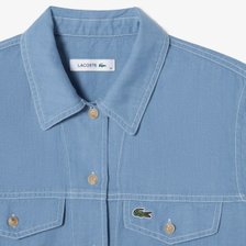 [여성] 라코스테 릴랙스핏 아우터형 셔츠 CF193E-55G L99_추가이미지
