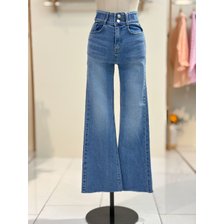 투버튼 부츠컷 데님 팬츠   JN3DP013A