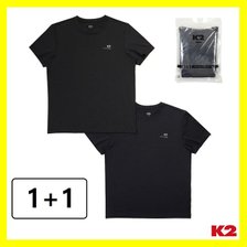 K2 / 케이투 남 여 공용 기능성 소재 반팔 티셔츠 SET (1+1 패키지 구성) GMM24283