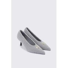 Shearing pointed toe pumps(grey) DG1BW23508GRY