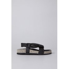 Knot strap sandal(black) DG2AM22039BLK