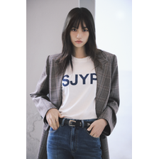 [SJYP][24S/S]SJYP 볼드 로고 티셔츠(PW2E3TTOE24W)