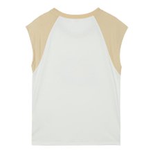 [SI]컬러 배색 방콕 프린팅 민소매 티셔츠 (SEIBF5825)(SEI5825)_추가이미지