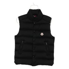 26FW 몽클레어 팁 다운 질레 1A00096 597YD 999 BLACK DOM