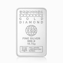 실버바 AG 18.75g 999.9 은투자 은시세