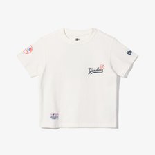[뉴에라][키즈] MLB 홈 치어링 뉴욕 양키스 도넛 티셔츠 오프화이트(13697586)