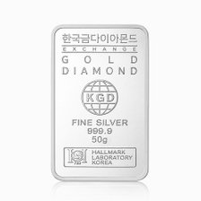 실버바 AG 50g 999.9 은투자 은시세