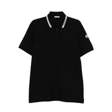 [명품] 몽클레어 코튼 피케 폴로 셔츠 블랙 8A00022 84720 999