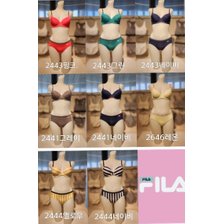 [휠라언더웨어]와이어 브라세트 8종중 택1 FI4BAD2443F/FI4BAD2443F 외