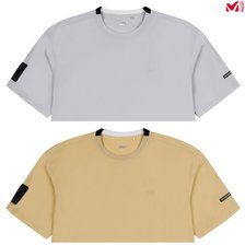 [MILLET] 시원하고 고급스러운 아르노 라운드 우븐 반팔 티셔츠 (MXSUT259)
