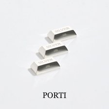 [뽀르띠] 순은 99.9% 10g 초콜릿 실버바