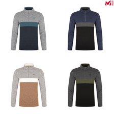 [MILLET] 포근하고 보온성 우수한 써말 멜란지 소재 투안 집업 셔츠 (MVSWT431)