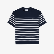 라코스테 남성 오버핏 밀라노 스트라이프 티셔츠 TH553E-54G 166