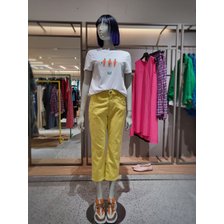 (23 S/S) 당근 프린트  라운드 티셔츠 BATS54331
