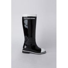 Enamel long boots(black) DG3BW22509BLK