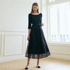 ASTER Tulle Layered Sequin Wrap Skirt_추가이미지