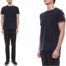 26SS 남성 로고 패치 반팔티셔츠 (8C71600 87296 778 26S)_추가이미지
