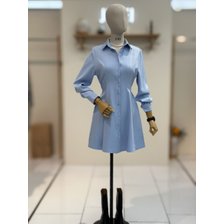 [ 단독 ] 핀턱 셔츠 미니 원피스   JN3OP002Z