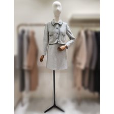 [케네스레이디](E509) 할리스 라인배색 칼라넥 원피스 (EWOPNL0200)