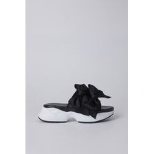 Ribbon slide sandal(black) DG2AM22044BLK