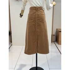 데일리 코듀로이 롱 스커트 JNDSK011A_추가이미지