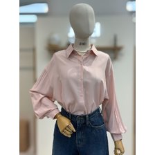 언발 쉬폰 셔츠  JN3NB008B
