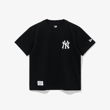 뉴에라키즈 MLB 뉴욕 양키스 페이즐리 티셔츠 블랙(14310261)
