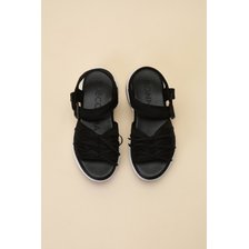 Ribbon casual sandal(black) DG2AM24020BLK