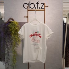 ab.f.z[22S/S] 라운드넥 프린팅 모달 코튼 반팔 티셔츠 ACW2HK34D
