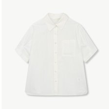 [24SS]레터링 자수 패치 포켓 셔츠(7254260107)