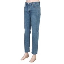 바쏘&바쏘옴므]2024 S/S 블루컬러 사방스판 데님청바지_추가이미지
