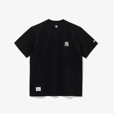 [뉴에라]MLB 뉴욕 양키스 플라워 티셔츠 블랙(14179171)