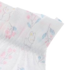 (압소바말띠출산백일조카아기손싸개)꽃토끼뱀부손싸개(A1A-11208)_추가이미지