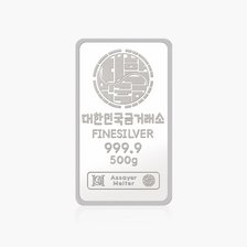 대한민국금거래소 프레스 실버바 500g_추가이미지