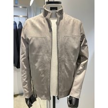 바쏘&바쏘옴므]2024 F/W 비건 스웨이드 트러거 점퍼 ALG