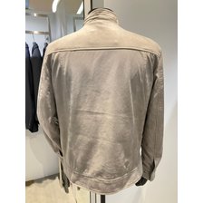 바쏘&바쏘옴므]2024 F/W 비건 스웨이드 트러거 점퍼 ALG_추가이미지