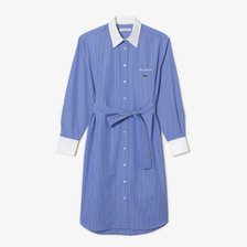 [여성] 라코스테 스트라이프 셔츠 드레스 EF1110-54G LLY