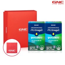 [GNC] 알티지 오메가3 60캡슐 (1개월분) x2병 세트