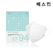 베스킵 올국산 KF94 새부리형마스크 100매 (대형/소형/5매입X20파우치)_추가이미지