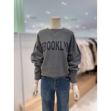 BROOKLYN프린트 워싱 티셔츠 (SF0TSF852)