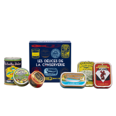 라벨일루아즈 프랑스산 프리미엄 시푸드캔 6종 셀렉션 박스