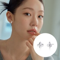 [채원빈 착용][스톤헨지] 러브 듀엣 실버 귀걸이 SA25A82U
