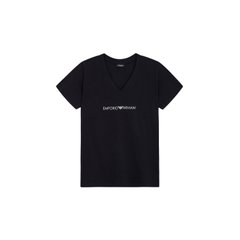 아르마니언더웨어[여] 아이코닉 로고 반팔 티셔츠  33-15502